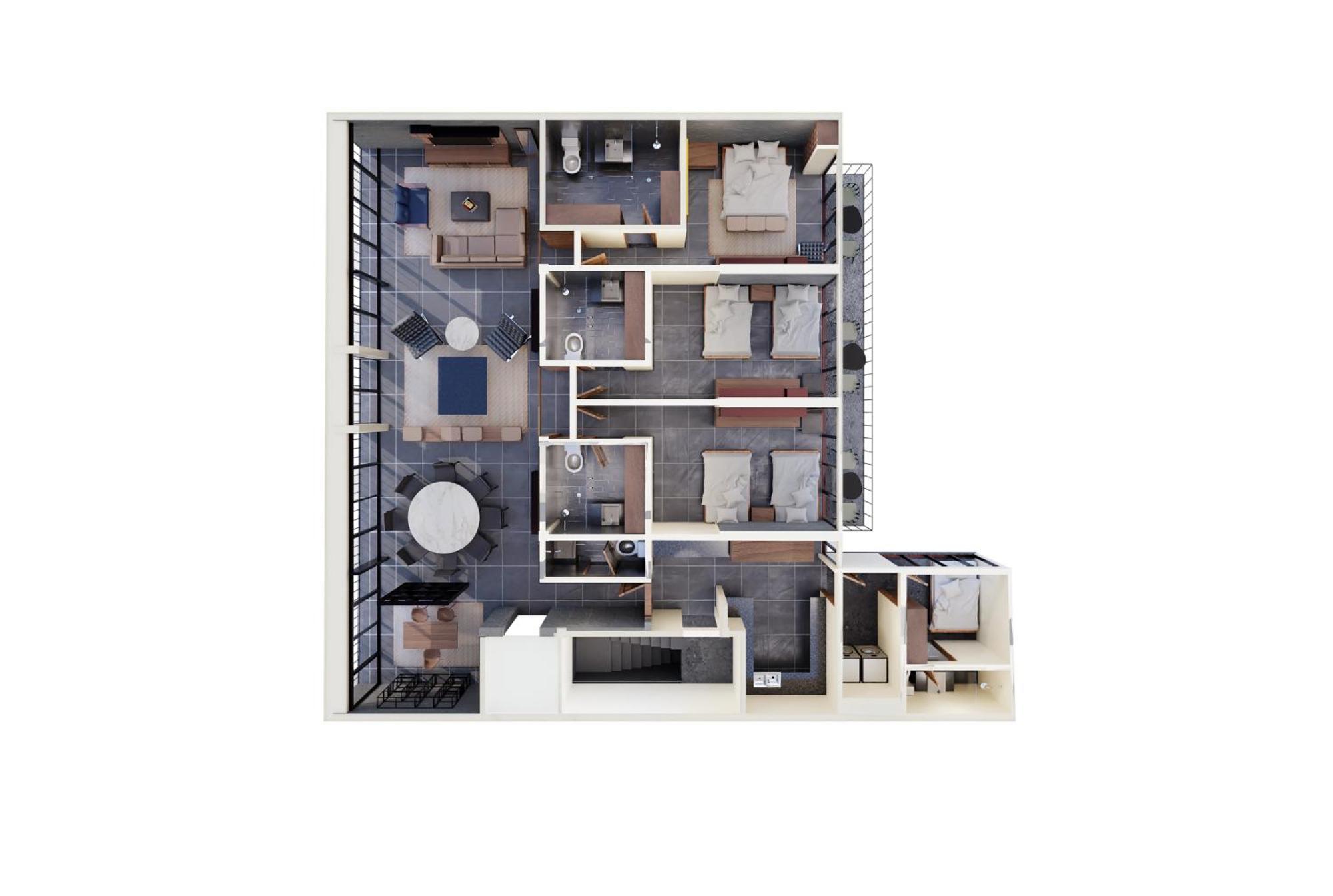 Capitalia - Luxury Apartments - Polanco Moliere Mexico by Rom bilde